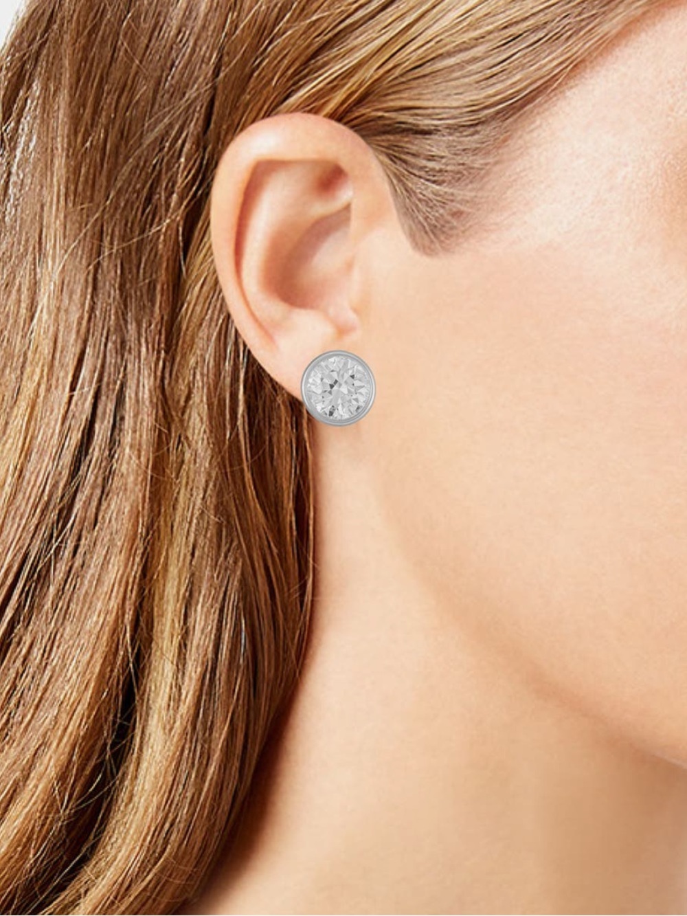 Vince Camuto 3-Pair Clear Crystal Stud Earring Trio NWT - Picture 6 of 6
